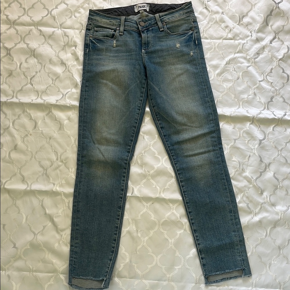 Paige Women's Blue Jeans